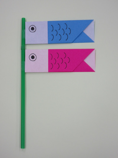 図書館おはなし会工作写真